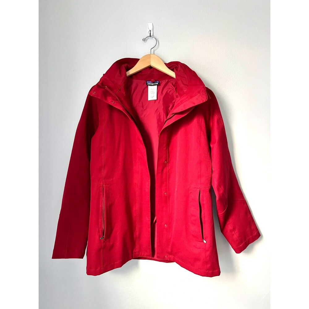 Patagonia Women’s Tres 3-in-1 Parka *SHELL ONLY* Red Sz M H2no Jacket 28191FA13